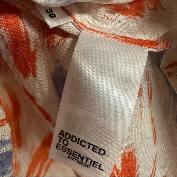 NWT Essentiel Antwerp X Anthropologie Demerald V-Neck Tiered Dress Size 38 *read - Picture 9 of 16